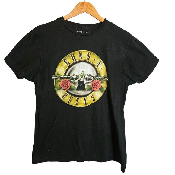 Guns N' Roses Unisex Black Band Tee Medium – Vintage Rock Grunge Core Americana - Picture 2 of 6